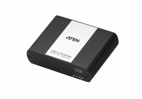 ATEN 4-portars USB 2.0 Cat 5-extender över LAN, Nätverkssändare och -mottagare, 100 m, 480 Mbit/s, Cat5, Cat6, Cat7, 10,100,1000 Mbit/s, Svart ATEN 4-portars USB 2.0 Cat 5-extender över LAN, Nätverkssändare och -mottagare, 100 m, 480 Mbit/s, Cat5, Cat6, Cat7, 10,100,1000 Mbit/s, Svart