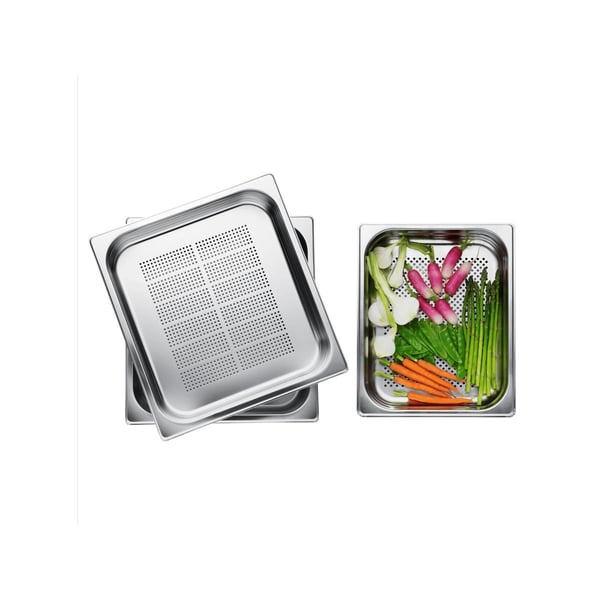 Electrolux E9OOGC23, Dampbeholder, Universell, Rustfritt stål, Ovn, Rustfritt stål, Rektangulær