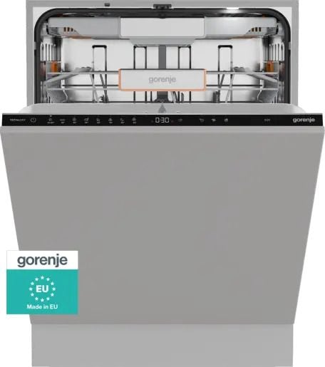 Gorenje G600 GV663B65, Fullstendig innebygget, Full størrelse (60 cm), Berøringskontroll, Rustfritt stål, 1,5 m, 1,75 m