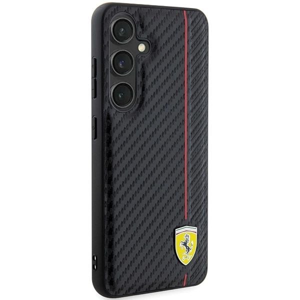 Ferrari 3666339242442, Deksel, Samsung, Galaxy S24, 15,8 cm (6.2"), Sort