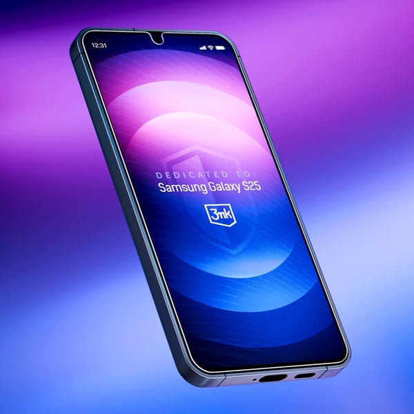 3MK FlexibleGlass, Samsung, Galaxy S25, Putoamisenkestävä, Pudotuksen kestävä, Iskunkestävä, Naarmuuntumisenkestävä, Läpinäkyvä, 1 kpl