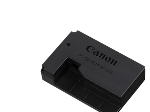 Canon DR-E18 - DC-kopler - for EOS 200, 750, 77, 8000, 850, 9000, Kiss X10, Kiss X8i, Kiss X9, Rebel SL2, Rebel T8i