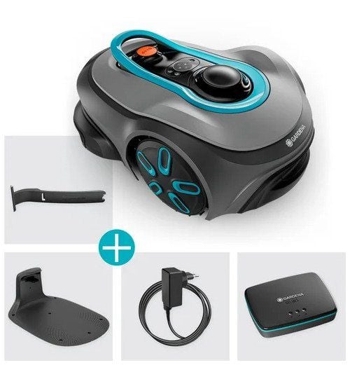 Gardena trådløs robotgressklipper smart SILENO free - RTK-GPS - 1200 m²
