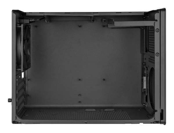 Mars Gaming MC-XPRO, Mini Tower, PC, Svart, Micro ATX, Mini-ITX, Netting, Hjem/Kontor
