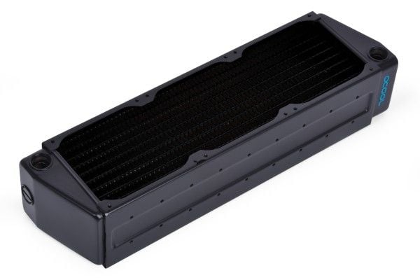 Alphacool 14375, Radiator, Kopper, Stål, Sort, 1/4", 0,8 stang, 3,6 vifter
