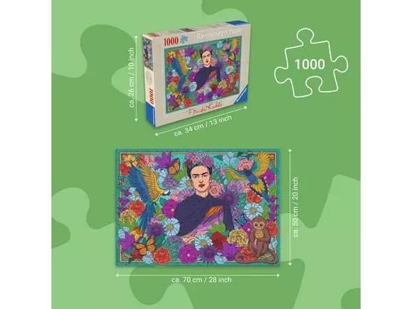 Ravensburger 12001475, 1000 stykker, Kunst, 14 år