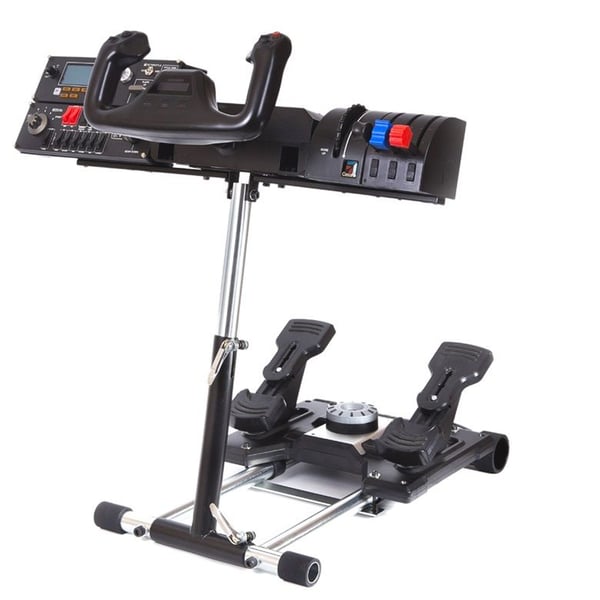 Wheel Stand Pro Deluxe V2 stativ for Saitek Pro Flight Yoke System, svart