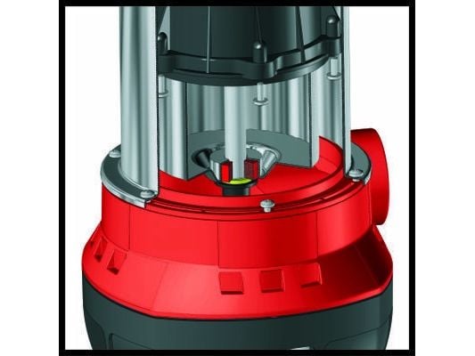 Einhell GC-DP 9040 N, 900 W, AC, 22000 l/h, Musta, Punainen, Ruostumaton teräs