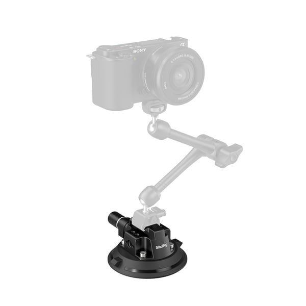 SmallRig 4122C, Imukuppikiinnike, Musta, Akryylinitriilibutadieenistyreeni, Alumiini, Nitriilibutadieenikumi (NBR), Ruostumaton teräs, 50 kg, 1/4-2...