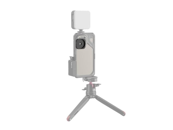 SmallRig 4395, Gjuten aluminium, Svart, iPhone 12-iPhone 15 Series Cage iPhone 11 M-Series Lens Mount Cage, 40 mm, 40 mm, 8,1 mm
