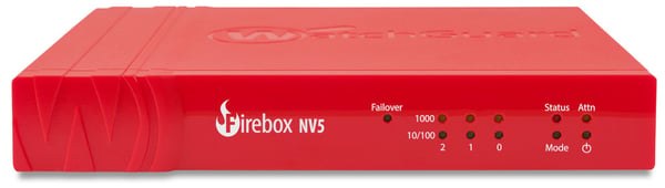 WatchGuard Firebox NV5 - Tietoturvalaitteet - 3 porttia - 1GbE - pilvihallintainen
