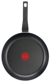 Tefal B5560653, Rund, All-bruk panne, Aluminium, Aluminium, Thermo-Spot, Keramisk, Gass, Halogen