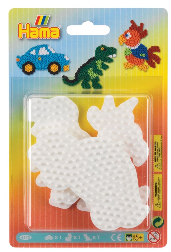 Hama Beads 4573, Håndverkssett for barn, 5 år, PVC, flerfarget, 3 stk