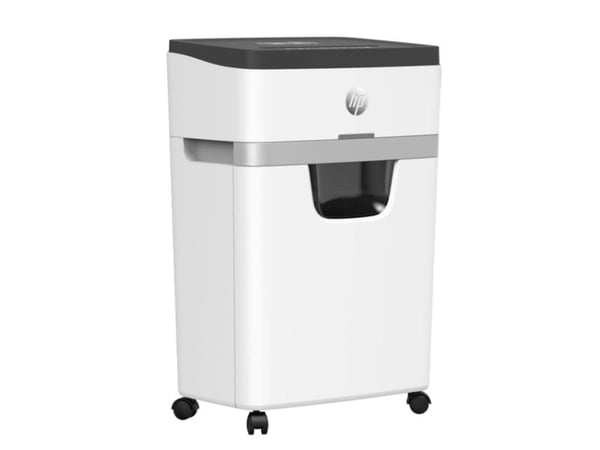HP OneShred 12MC, Mikroleikkaava, 22 cm, 2 mm, 25 L, 65 dB, 4 renkaita