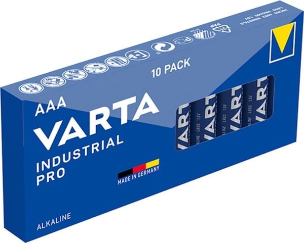 Varta Industrial - Batteri AAA - alkaliskt - 1100 mAh