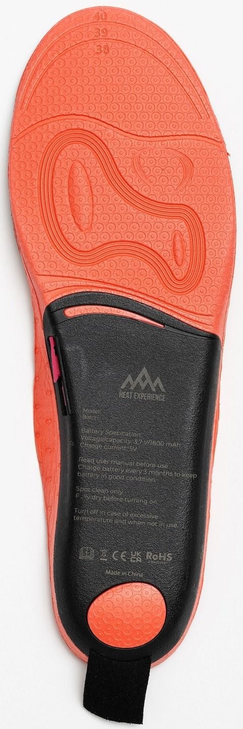 HeatX Heated Remote Insoles V2 S - Red