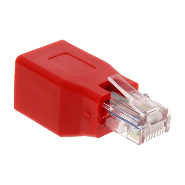 InLine 69994K, RJ-45, RJ-45, Rød