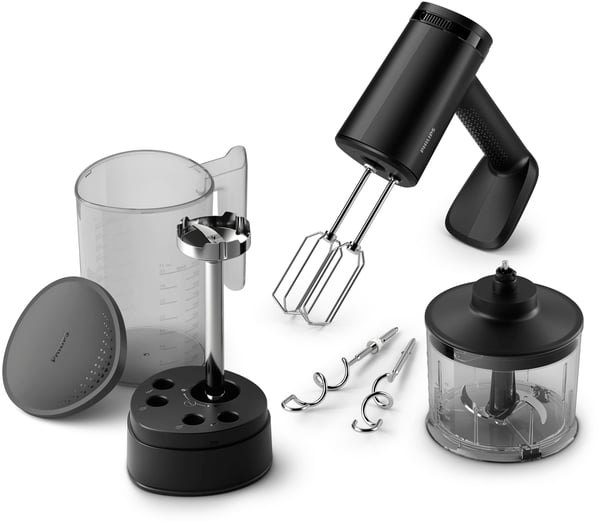 Philips Sähkövatkain HR3781/20 5000 Series, Käsisekoitin, Vaivaus, Sekoitus, 1 m, Muovi, Ruostumaton teräs, Muovi