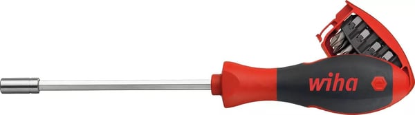WIHA skrutrekkersett - 8 stk / magasinholder