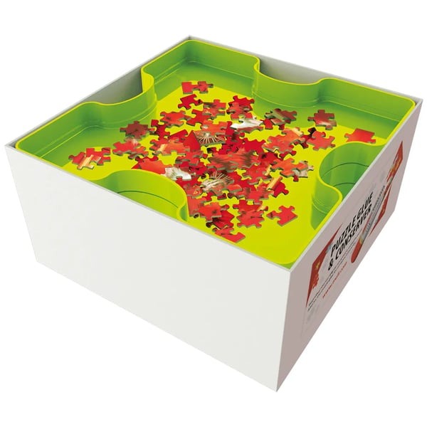 Trefl Puzzle Sorter, Sorteringbrett for puslespill, 10 år, Grønn