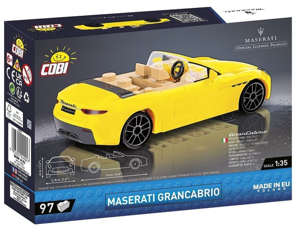 COBI -24504, Rakennuspalikat, 6 vuosi/vuosia, 97 kpl