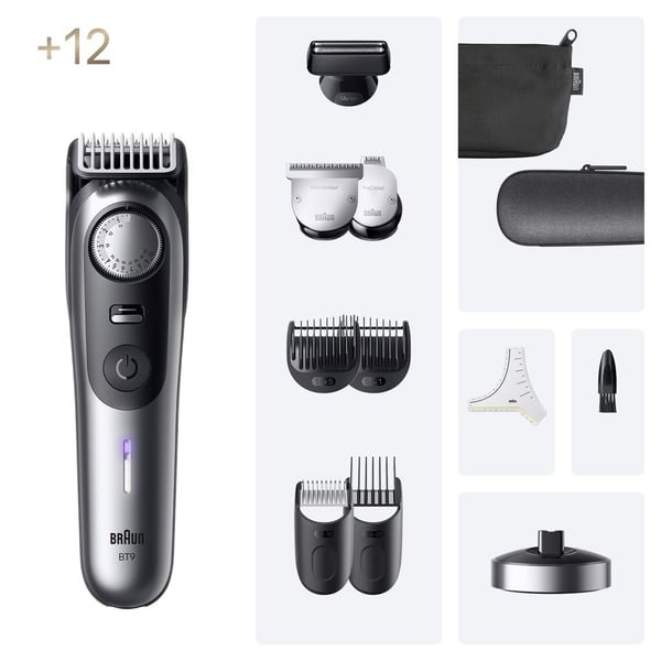 Barzdaskutė Braun Series 9 partatrimmeri, BT9560, Kromi