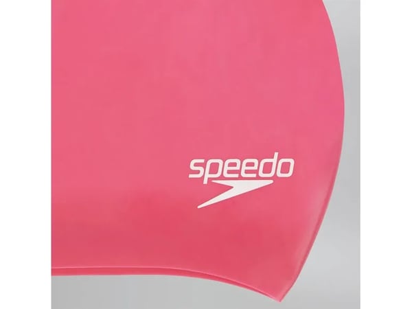 Speedo 06-168A064, Vaaleanpunainen, Lippalakki, Unisex, Uinti, Silikoni, 1 kpl