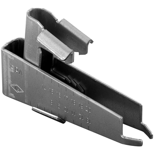 Fischer 531134, Bärklämma, Stål, 25 styck, EN 10214