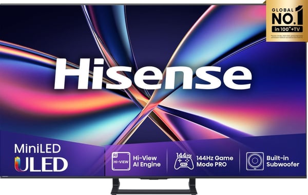 Hisense 55E8Q Mini LED -televisio 55" 4K UHD