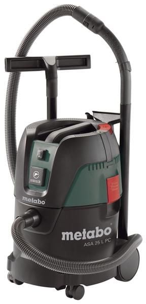 Metabo ASA 25 L PC märkä- ja kuivapölynimuri 1250 W, 25 L