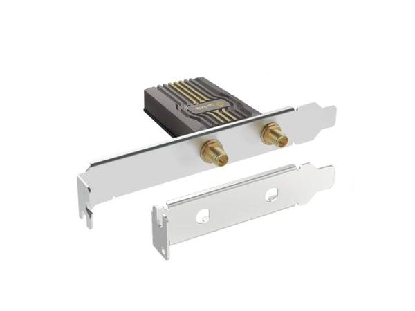 TP-Link BE6500, Intern, Trådlös, PCI Express, WLAN / Bluetooth, 2880 Mbit/s, Svart