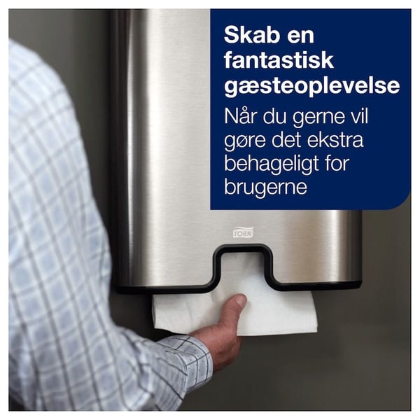 Håndklædeark Tork H2 Xpress® Soft Multifold Premium hvid - (150 stk. x 21 pakker)