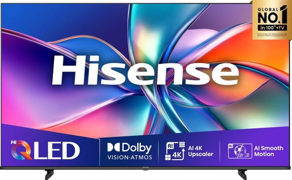 Hisense 55E7Q 139,7 cm (55") 4K Ultra HD Smart TV Wi-Fi Svart