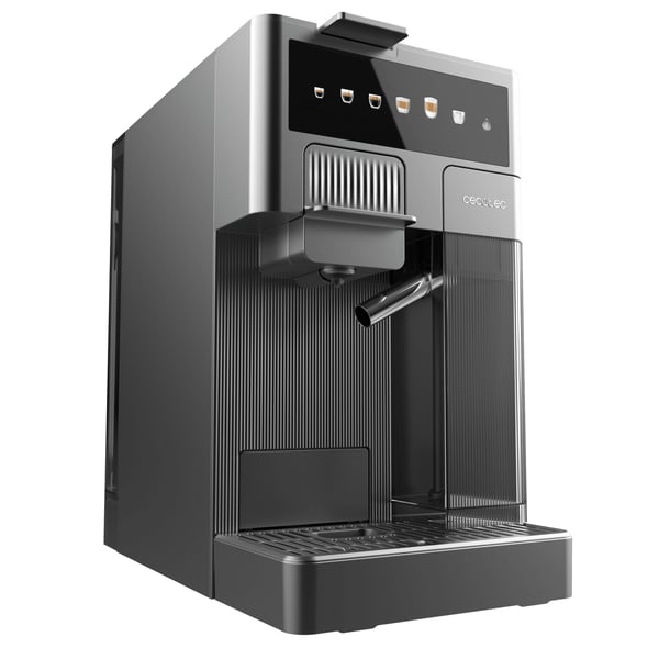 Cecotec FreeStyle Latte T, Espressokone, 1,6 L, kahvikapseli, jauhettu kahvi, 1350 W, harmaa