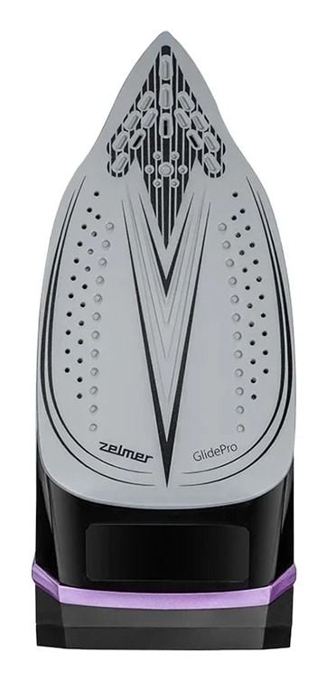 Zelmer ZIR2600, Kuiva- & höyrysilitysrauta, CeramicGlide-pohjalevy, 120 g/min, Musta, Purppura, 30 g/min, 0,24 L