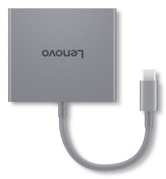 Lenovo 4 in 1 hub Gen 2 - Dokkingstasjon - USB-C - HDMI - for ThinkPad T16 Gen 4 21QN