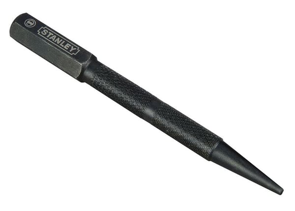 Stanley 0-58-111, Spikerhull, Stål, Herdet stål, Svart, Grå, Svart, 102 mm
