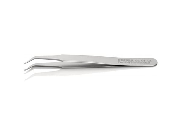 Knipex 92 01 04, Rustfritt stål, Rustfritt stål, Flat, Buet, 15 g, 10 mm