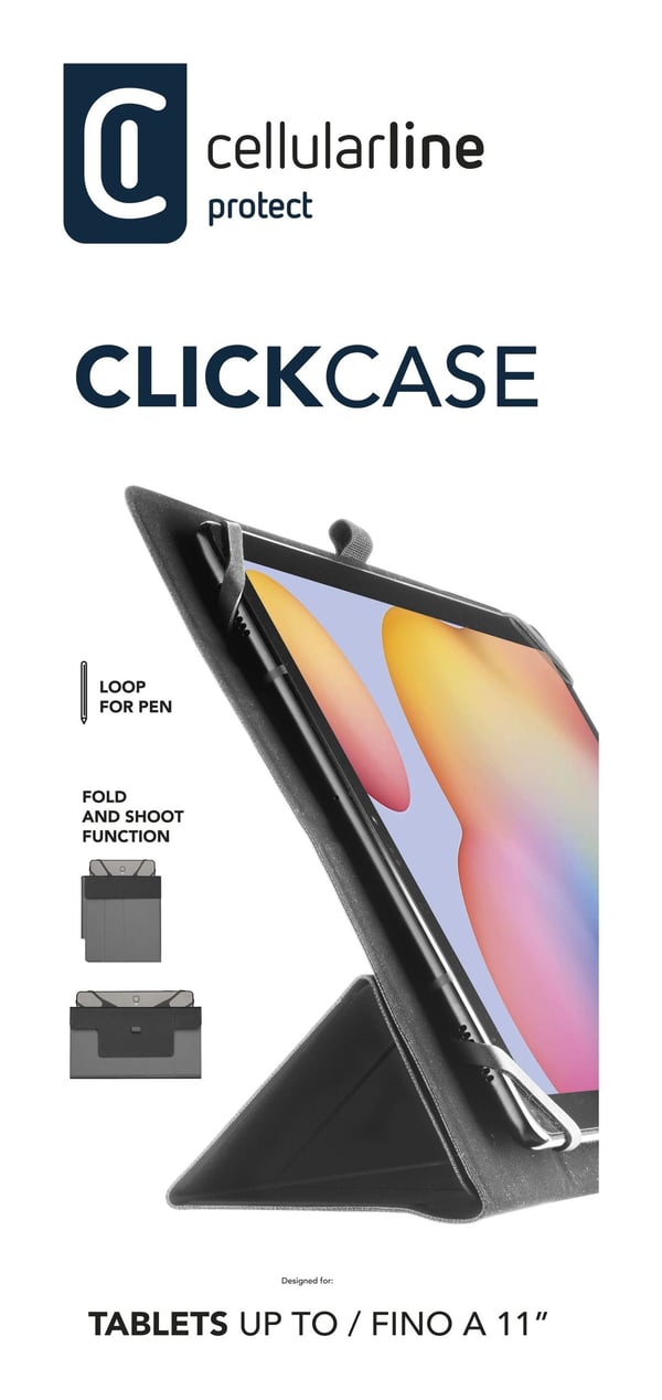 Cellularline 8018080278136, Folio, Universal, 27,9 cm (11"), 288 g