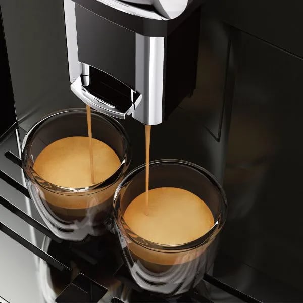 Gaggia Anima Class, Espressokone, 1,8 L, Kahvipavut, Jauhettu kahvi, Sisäänrakennettu kahvimylly, 1500 W, Musta, Ruostumaton teräs