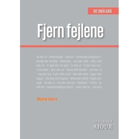Fjern feilene | Malene Bjerre | Språk: Dansk