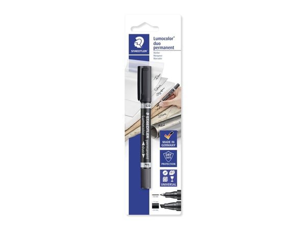 Staedtler Lumocolor permanent duo 348 B, 1 kpl