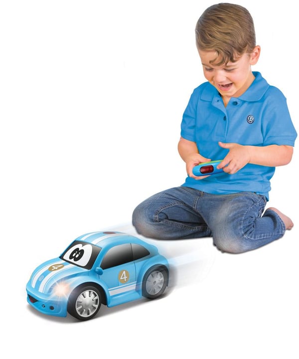 BB Junior Uusi Beetle Blue -kaukosäädinauto