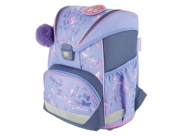 Herlitz UltraLight Plus Butterfly Paradise koulureppusetti 16 l, liila