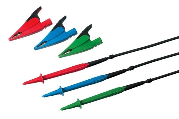 Fluke TL165X STD, Testausjohdin, -anturi ja klipsisarja, Monivärinen