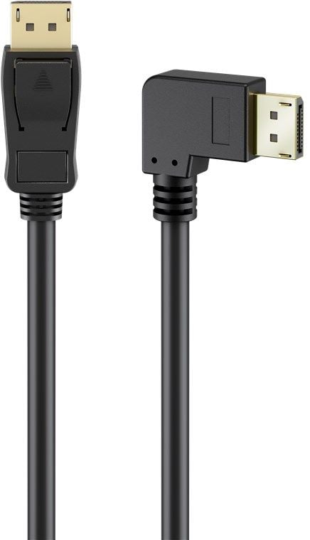 Goobay 77053, 2 m, DisplayPort, DisplayPort, Hankjønn, Hankjønn, 7680 x 4320 piksler