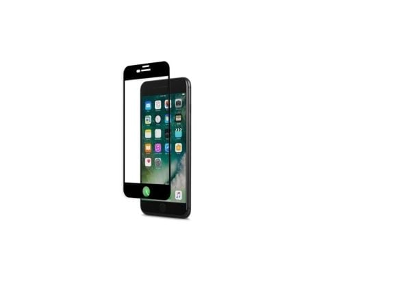 Moshi IonGlass, Apple, iPhone 7 Plus, Ripebestandig, Svart, Gjennomsiktig