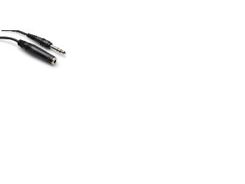 Hosa Technology HPE-325, 6.35mm, Hankjønn, 6.35mm TRS, Hunkjønn, 7,62 m, Sort