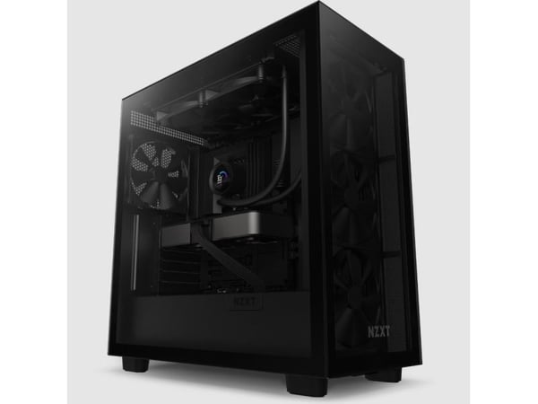 NZXT Kraken 280 CPU-nestejäähdytin 2x140 mm tuulettimet LCD RL-KN280-B1, musta