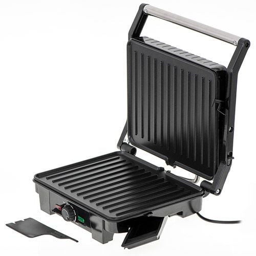 Adler AD 3051 elgrill 2800 W XL, svart/rostfritt stål